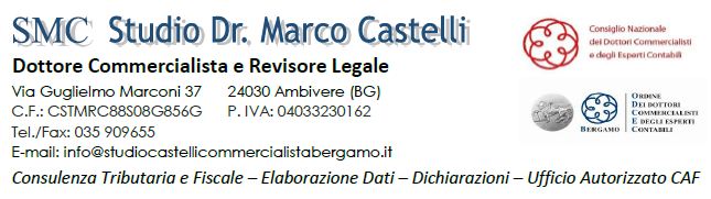Marco Castelli - Dottore Commercialista